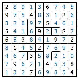 free jigsaw sudoku online